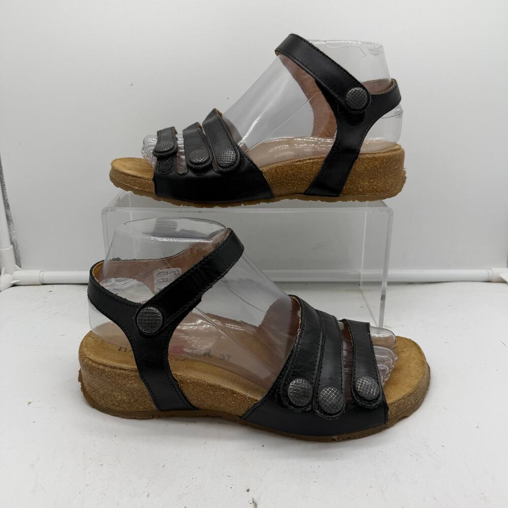 Haflinger Sandals Shoes Womens 37 US 6 Leather Sling Back